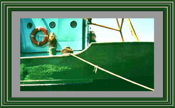 Le bateau vert